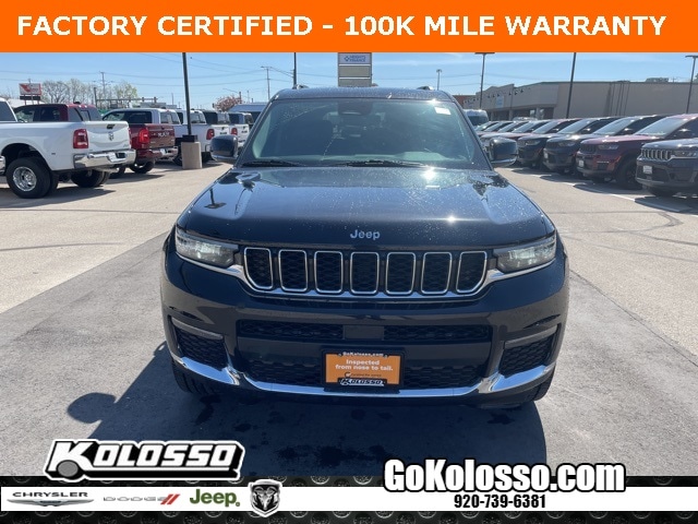 Certified 2022 Jeep Grand Cherokee L Limited with VIN 1C4RJKBG0N8505958 for sale in Appleton, WI