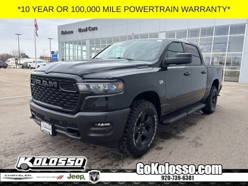 New 2026 Ram 1500 WARLOCK CREW CAB 4X4 5'7 BOX Pickup