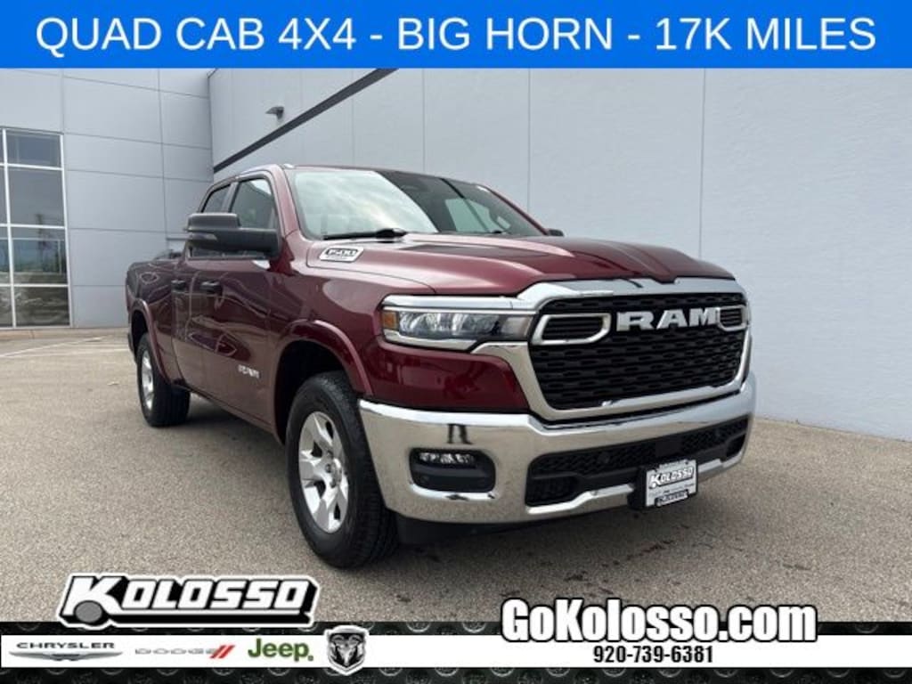Used 2025 Ram 1500 Big Horn Quad Cab 4x4 Truck