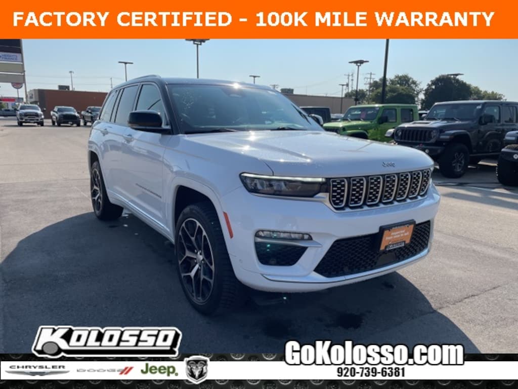 Certified 2022 Jeep Grand Cherokee Summit SUV