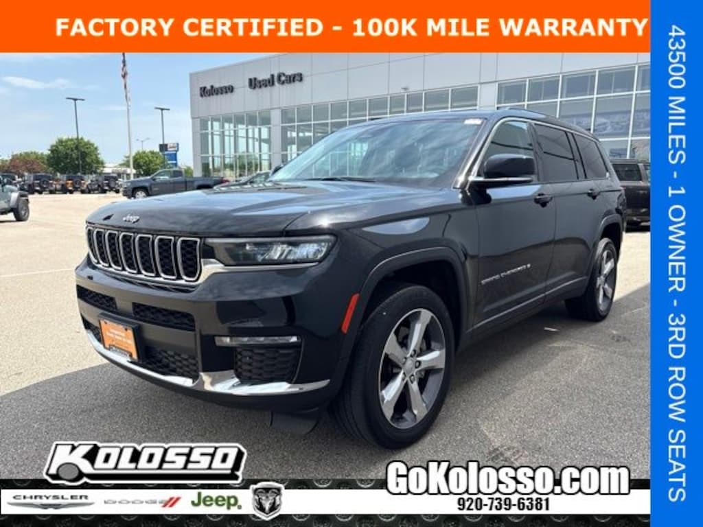 Used 2021 Jeep Grand Cherokee L Limited SUV