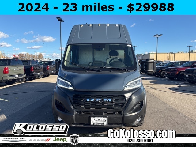 Used 2024 RAM ProMaster Cargo Van Base with VIN 3C6MRWAZ5RE131752 for sale in Appleton, WI
