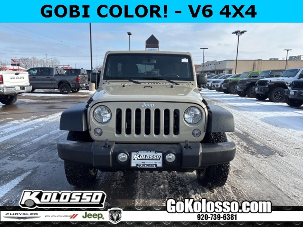 Certified 2018 Jeep Wrangler JK Unlimited Sport SUV