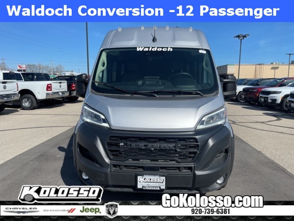 New 2024 Ram ProMaster PROMASTER 2500 SLT+ WINDOW VAN HIGH ROOF 159' WB Cargo Van