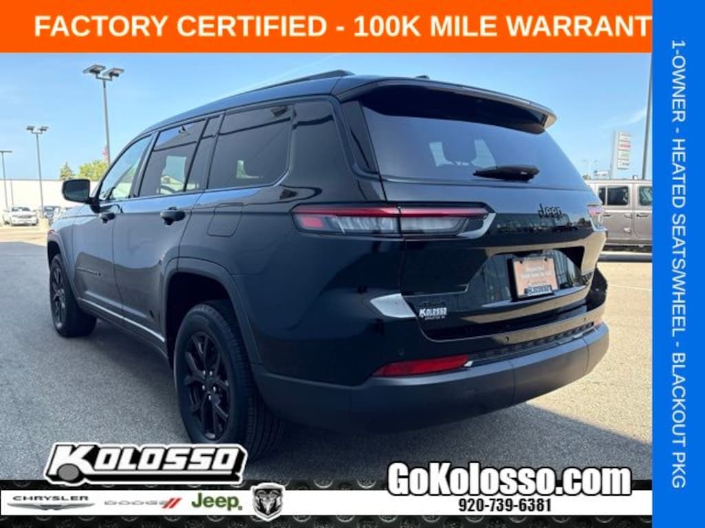 Certified 2025 Jeep Grand Cherokee L Altitude SUV