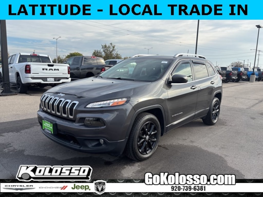 Certified 2017 Jeep Cherokee Latitude SUV
