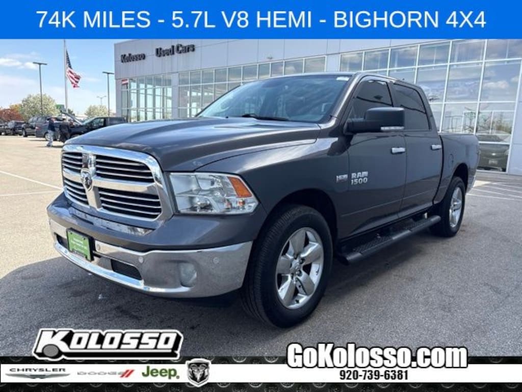 Certified 2018 Ram 1500 Big Horn Truck