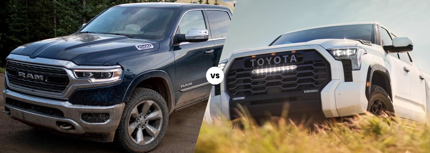 2023 RAM 1500 vs. 2023 Toyota Tundra
