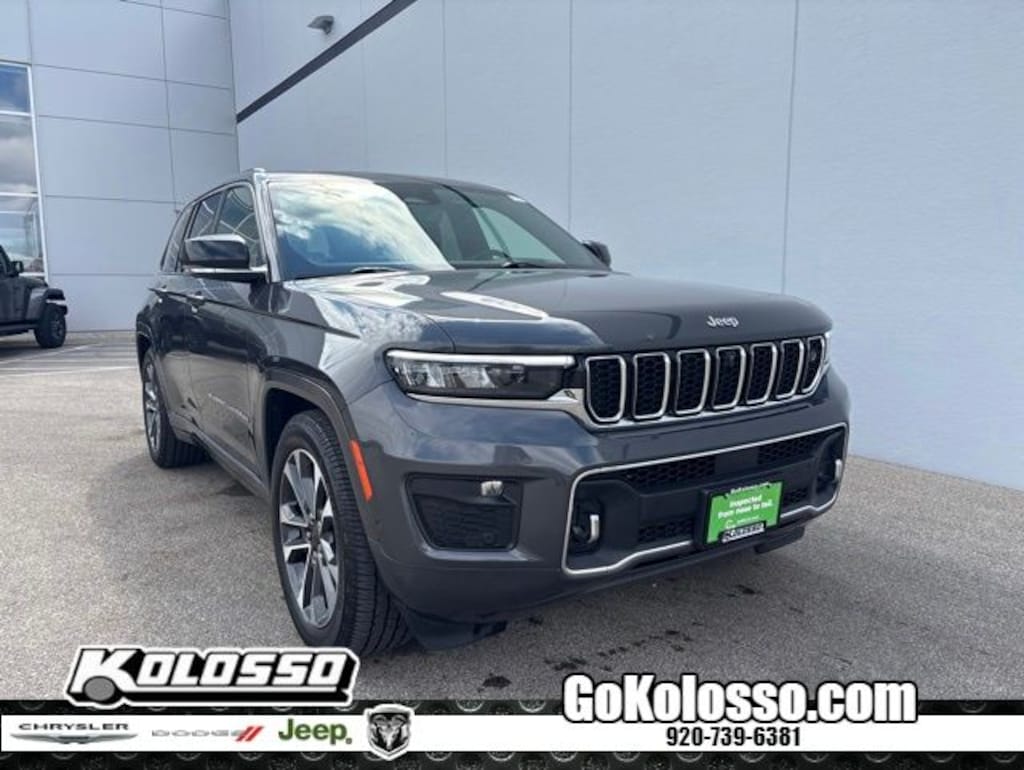 Certified 2023 Jeep Grand Cherokee Overland SUV