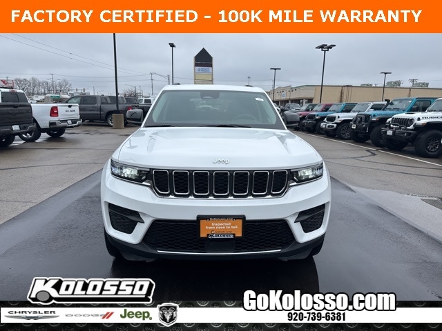 Certified 2024 Jeep Grand Cherokee Laredo with VIN 1C4RJHAG9RC679003 for sale in Appleton, WI