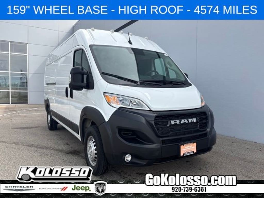Used 2026 Ram Promaster 2500 High Roof Cargo Van