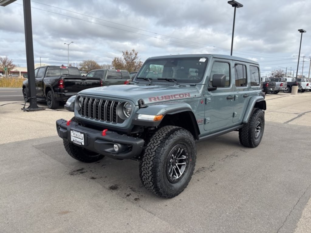 New 2026 Jeep Wrangler 4-DOOR RUBICON X Sport Utility