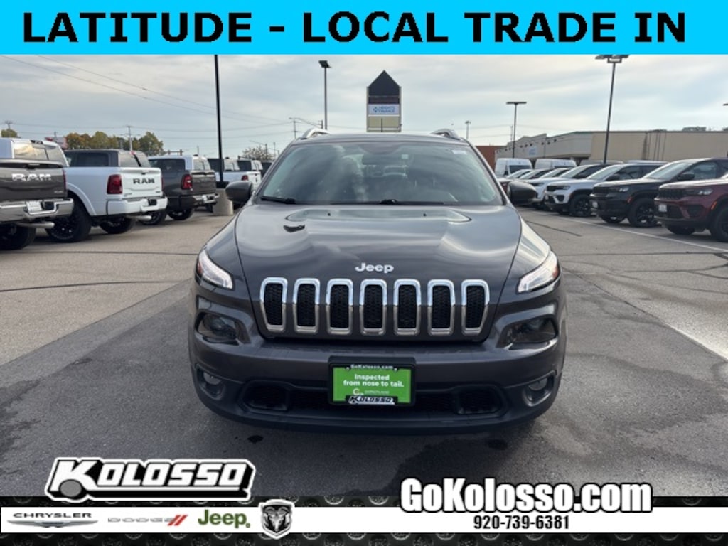 Certified 2017 Jeep Cherokee Latitude SUV