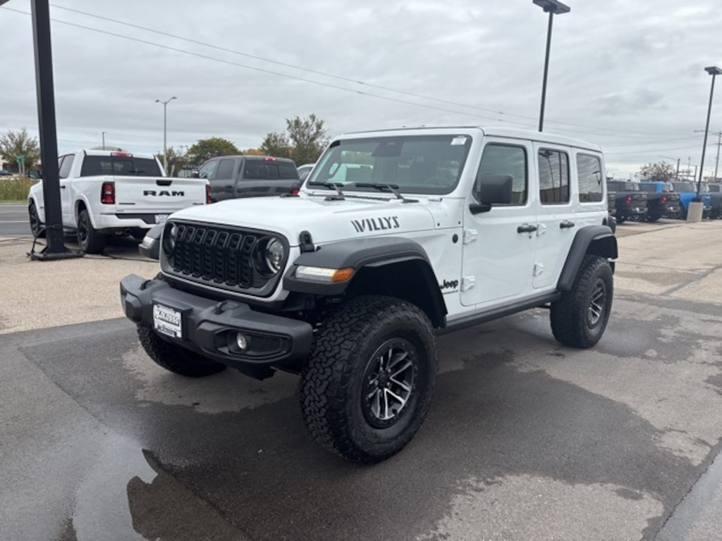 New 2026 Jeep Wrangler 4-DOOR WILLYS Sport Utility