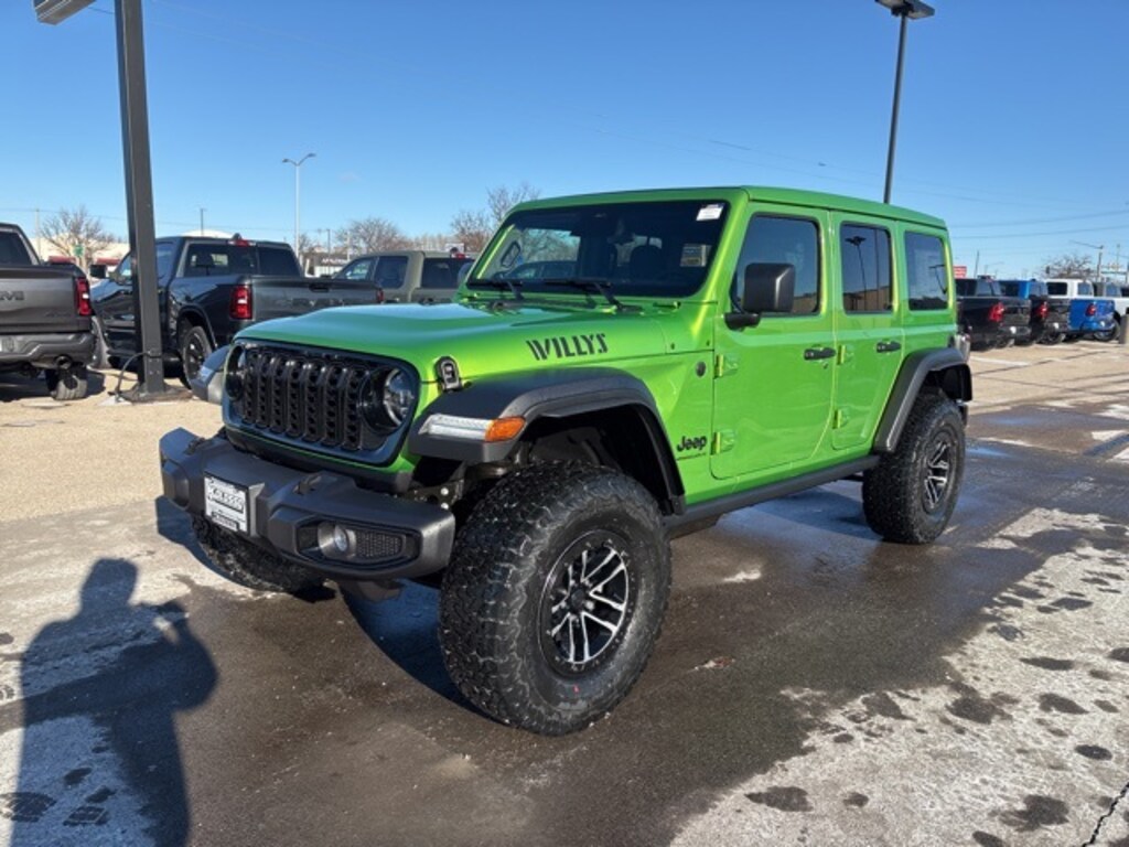 New 2026 Jeep Wrangler 4-DOOR WILLYS Sport Utility