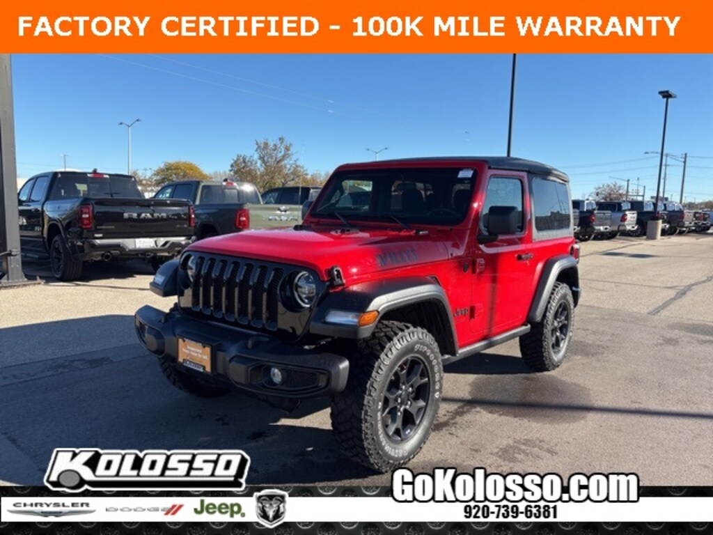 Used 2022 Jeep Wrangler Willys SUV