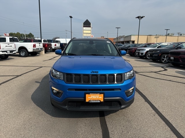 Certified 2021 Jeep Compass Altitude with VIN 3C4NJDBB7MT596354 for sale in Appleton, WI