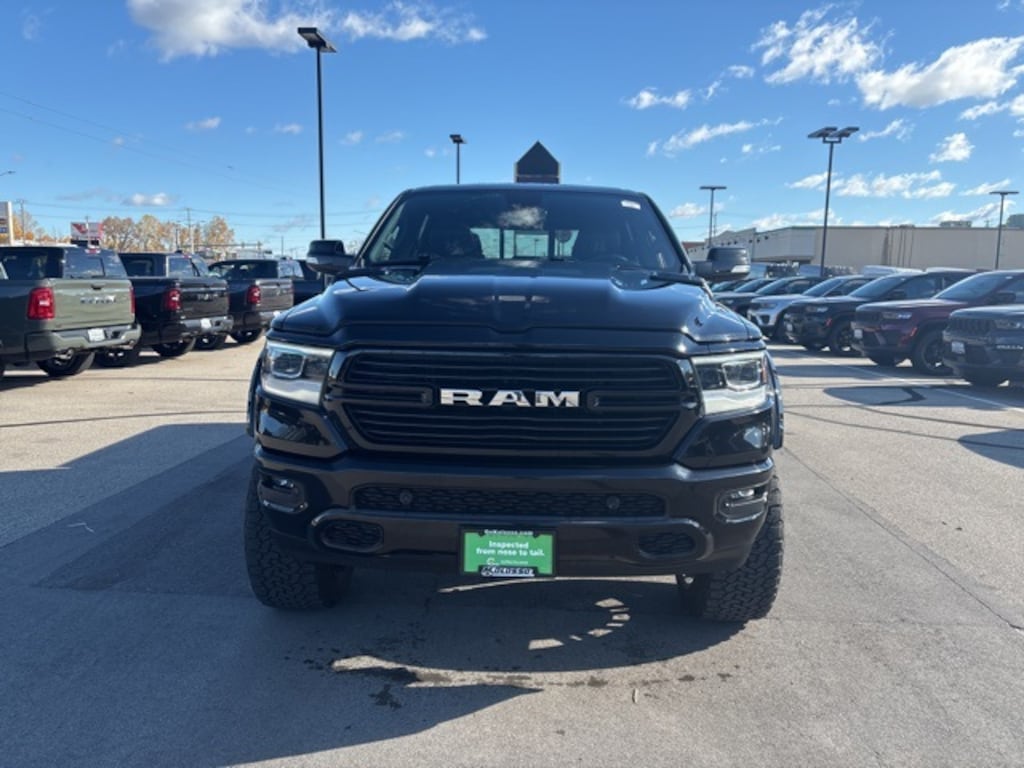 Certified 2021 Ram 1500 Black Widow Big Horn 4x4 Truck