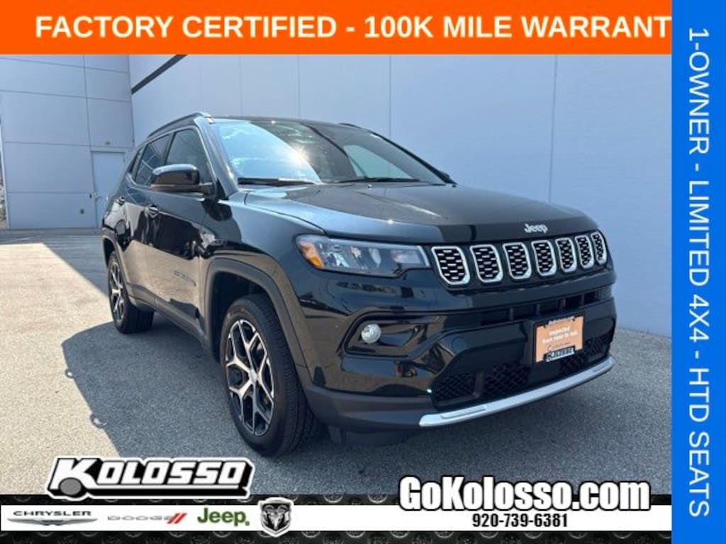 Certified 2024 Jeep Compass Limited SUV