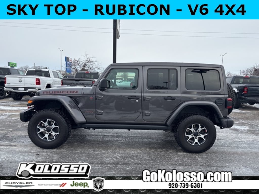 Certified 2019 Jeep Wrangler Unlimited Rubicon SUV