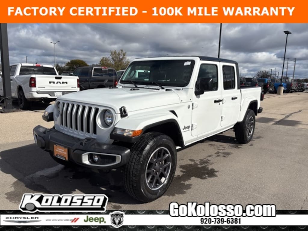 Certified 2023 Jeep Gladiator Overland Truck