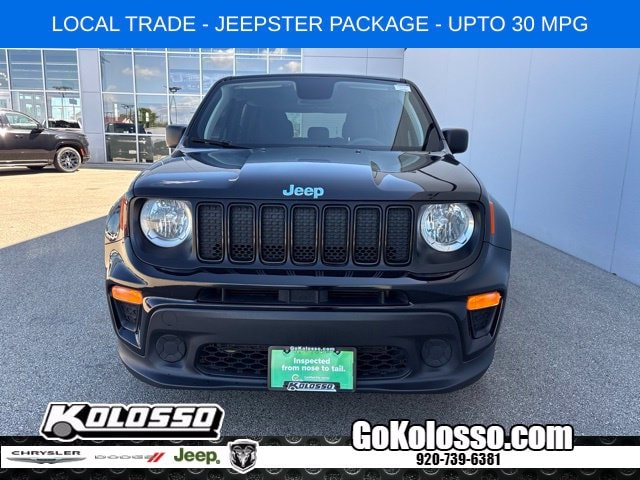 Certified 2020 Jeep Renegade Jeepster with VIN ZACNJAAB6LPL71264 for sale in Appleton, WI
