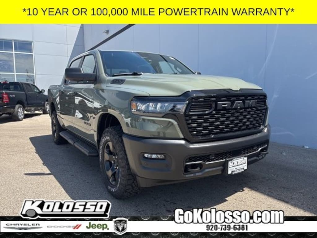 New 2026 Ram 1500 WARLOCK CREW CAB 4X4 5'7 BOX Pickup