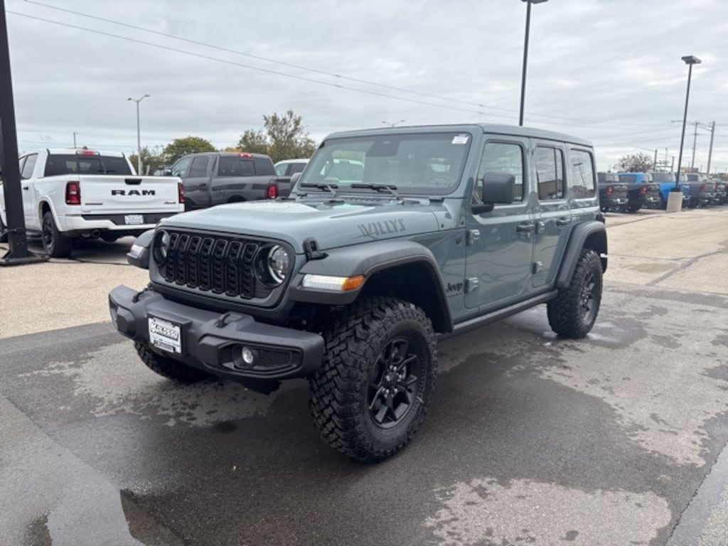New 2026 Jeep Wrangler 4-DOOR WILLYS Sport Utility