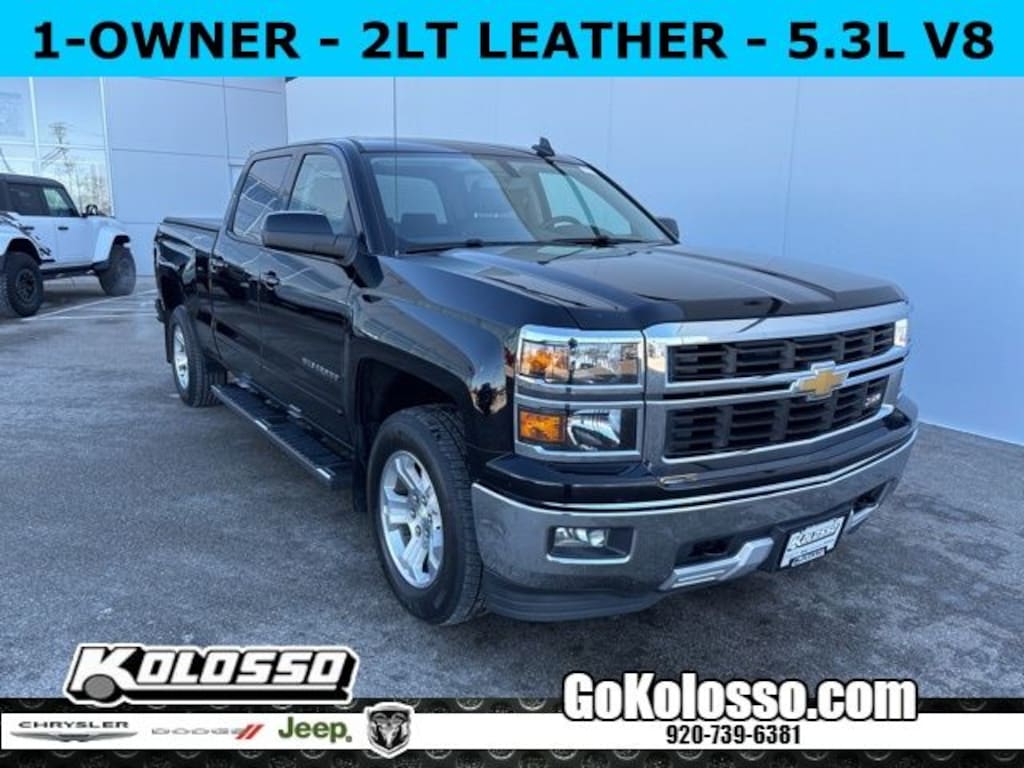 Used 2015 Chevrolet Silverado 1500 LT2 4X4 Crew Truck