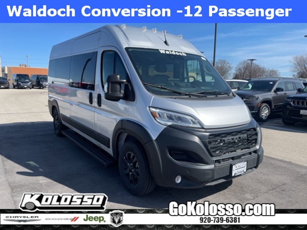 New 2024 Ram ProMaster PROMASTER 2500 SLT+ WINDOW VAN HIGH ROOF 159' WB Cargo Van