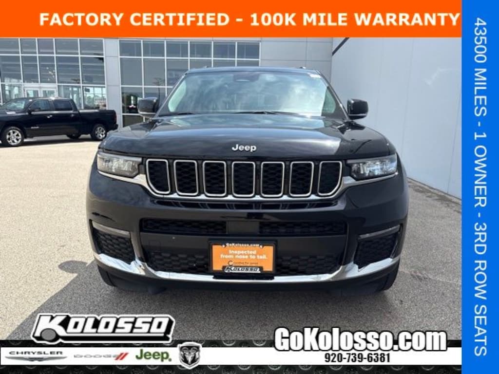 Used 2021 Jeep Grand Cherokee L Limited SUV