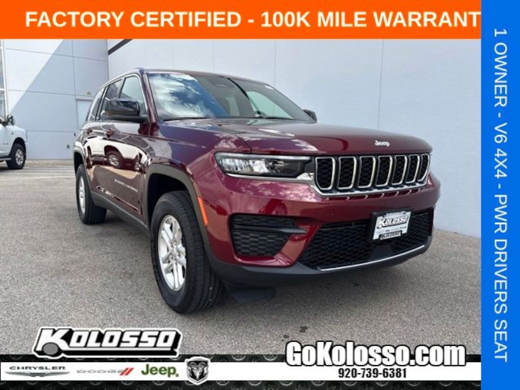 Certified 2025 Jeep Grand Cherokee Laredo SUV