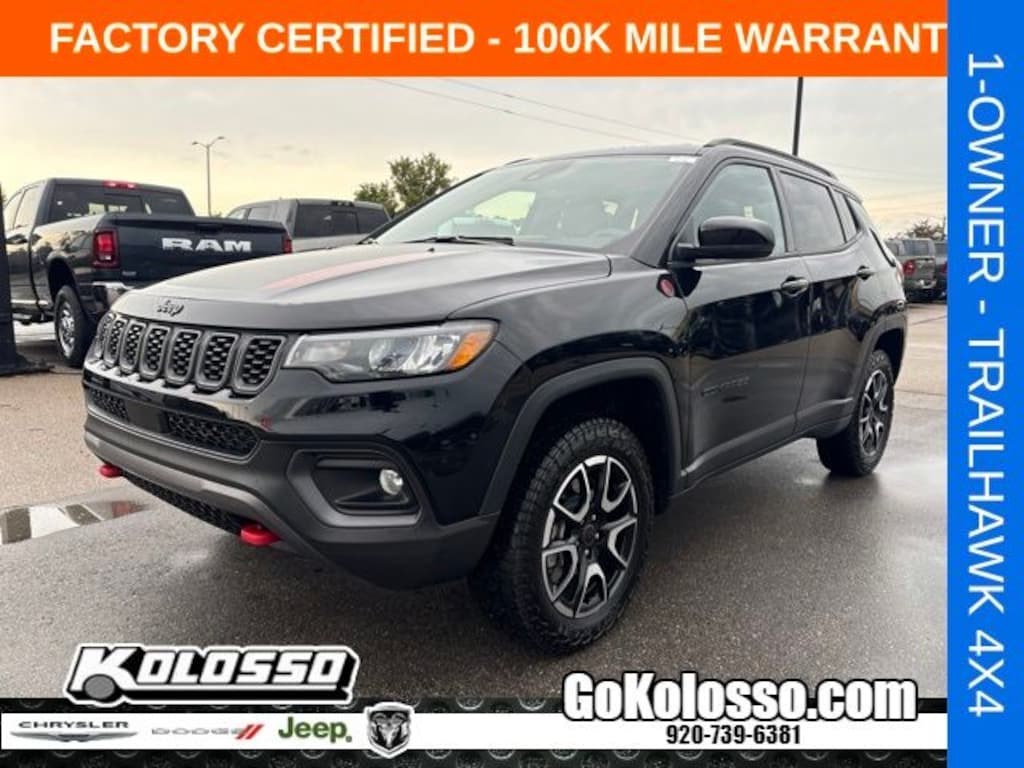 Certified 2025 Jeep Compass Trailhawk SUV