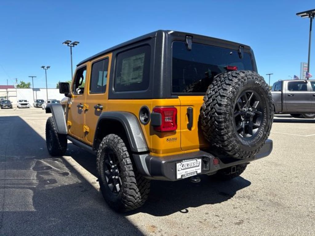 New 2026 Jeep Wrangler 4-DOOR WILLYS Sport Utility