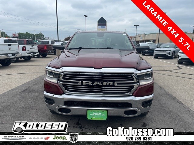 Used 2019 RAM Ram 1500 Pickup Laramie with VIN 1C6SRFJT0KN514907 for sale in Appleton, WI