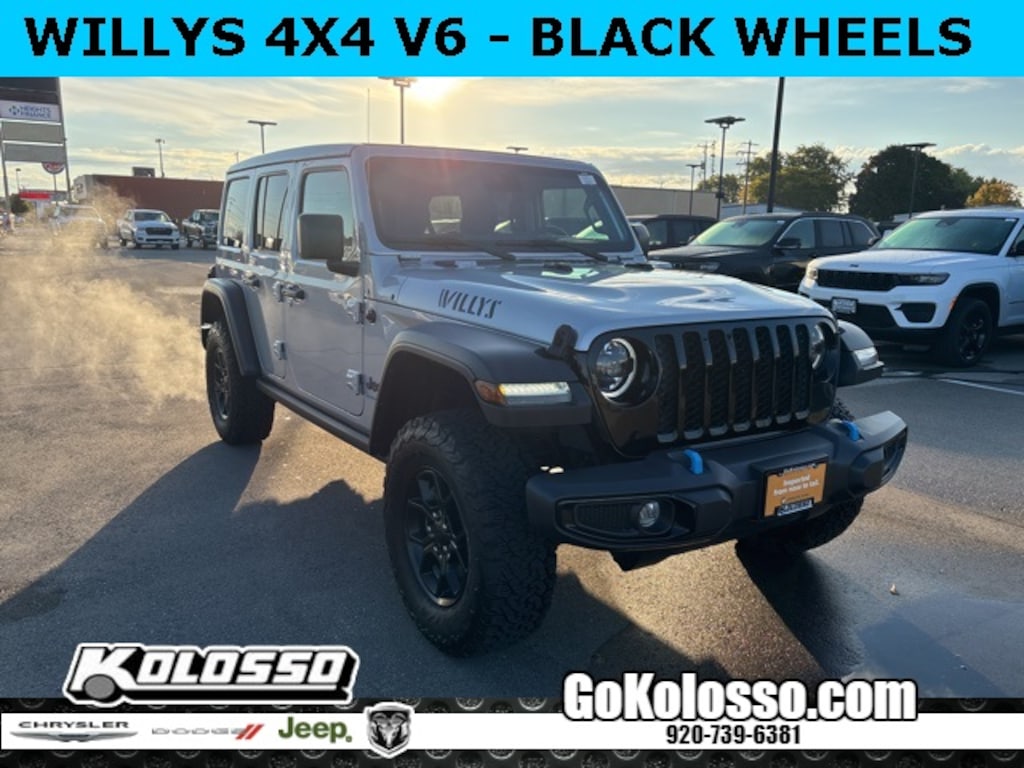 Used 2024 Jeep Wrangler Willys 4xe SUV
