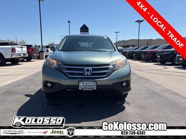 Used 2012 Honda CR-V EX with VIN 2HKRM4H52CH632105 for sale in Appleton, WI