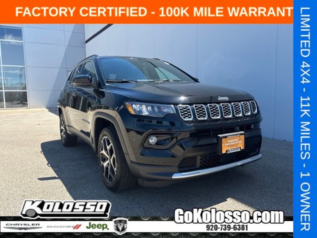 Certified 2025 Jeep Compass Limited SUV