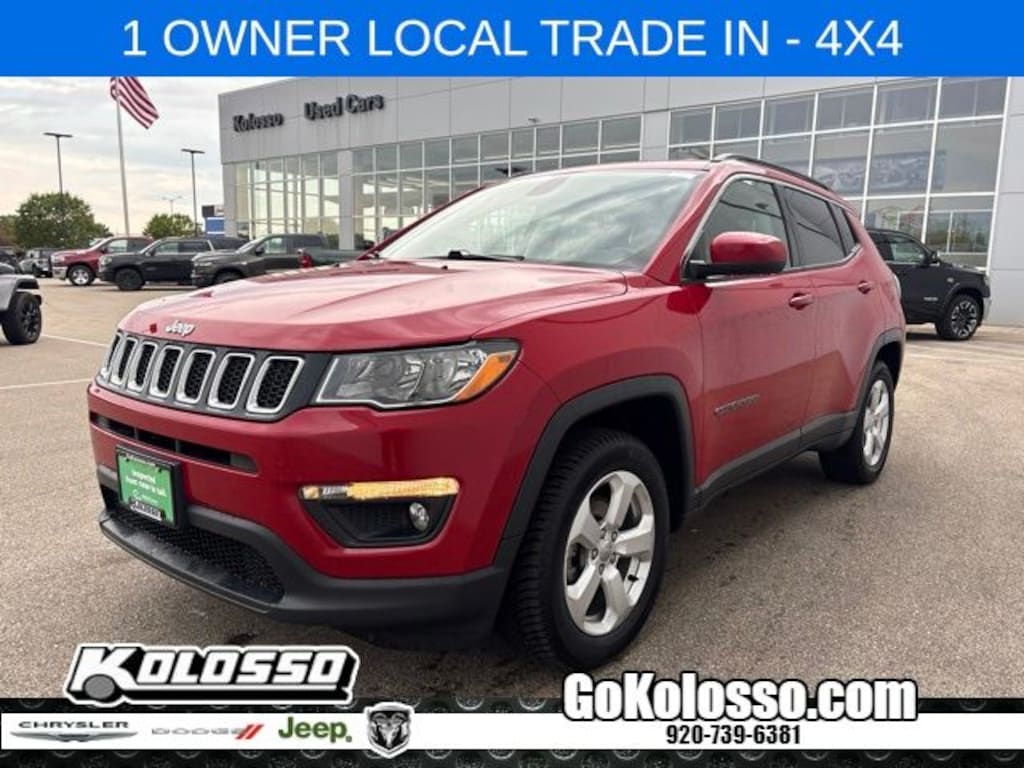 Certified 2020 Jeep Compass Latitude SUV