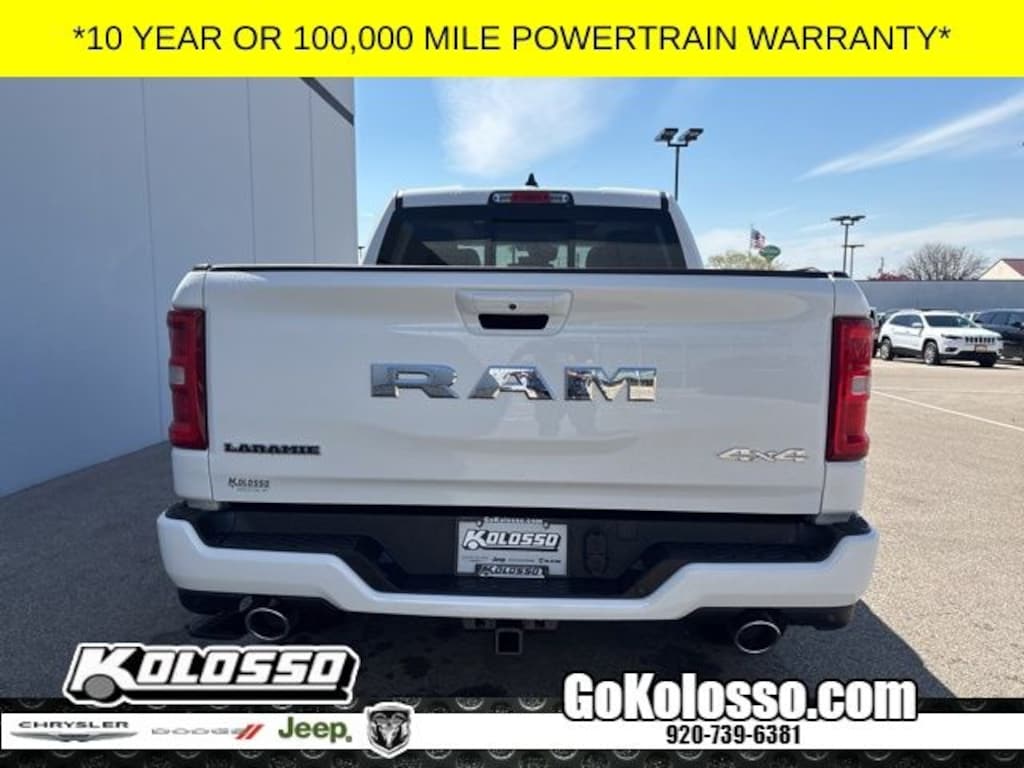 New 2026 Ram 1500 LARAMIE CREW CAB 4X4 5'7 BOX Pickup