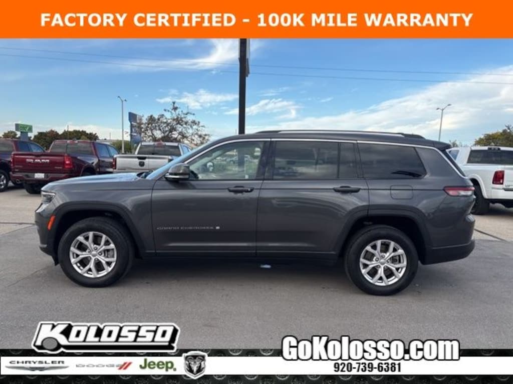 Certified 2021 Jeep Grand Cherokee L Limited SUV