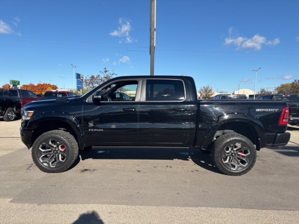 Certified 2021 Ram 1500 Black Widow Big Horn 4x4 Truck
