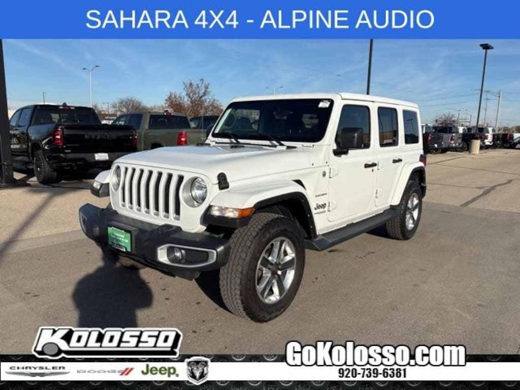 Used 2021 Jeep Wrangler Unlimited Sahara SUV