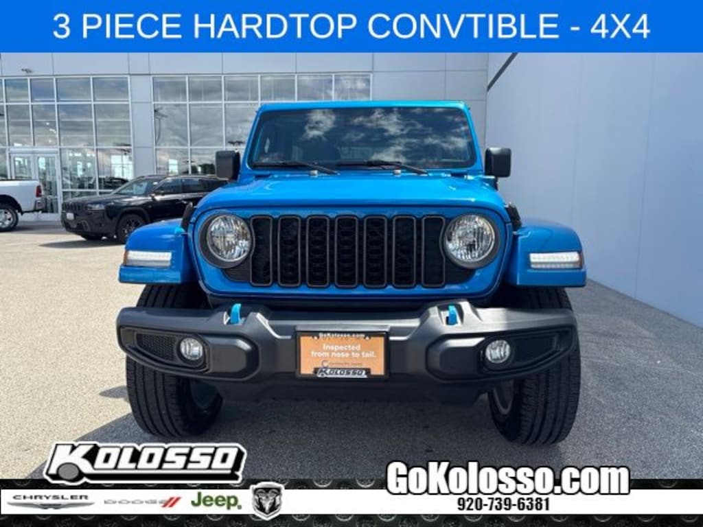 Certified 2024 Jeep Wrangler Sport S 4xe SUV