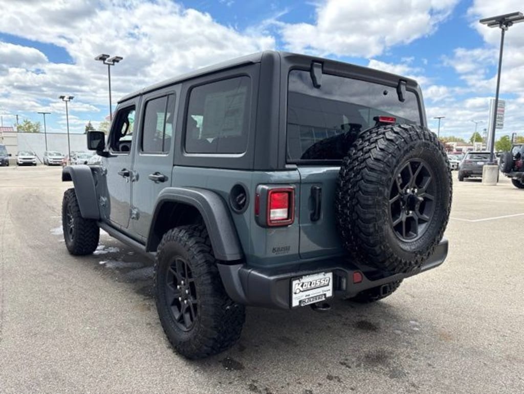 New 2026 Jeep Wrangler 4-DOOR WILLYS Sport Utility