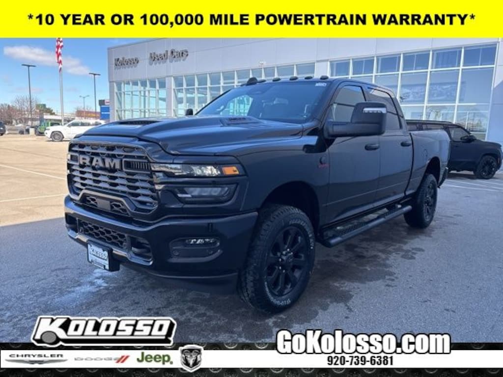New 2026 Ram 2500 BLACK EXPRESS CREW CAB 4X4 6'4 BOX Pickup