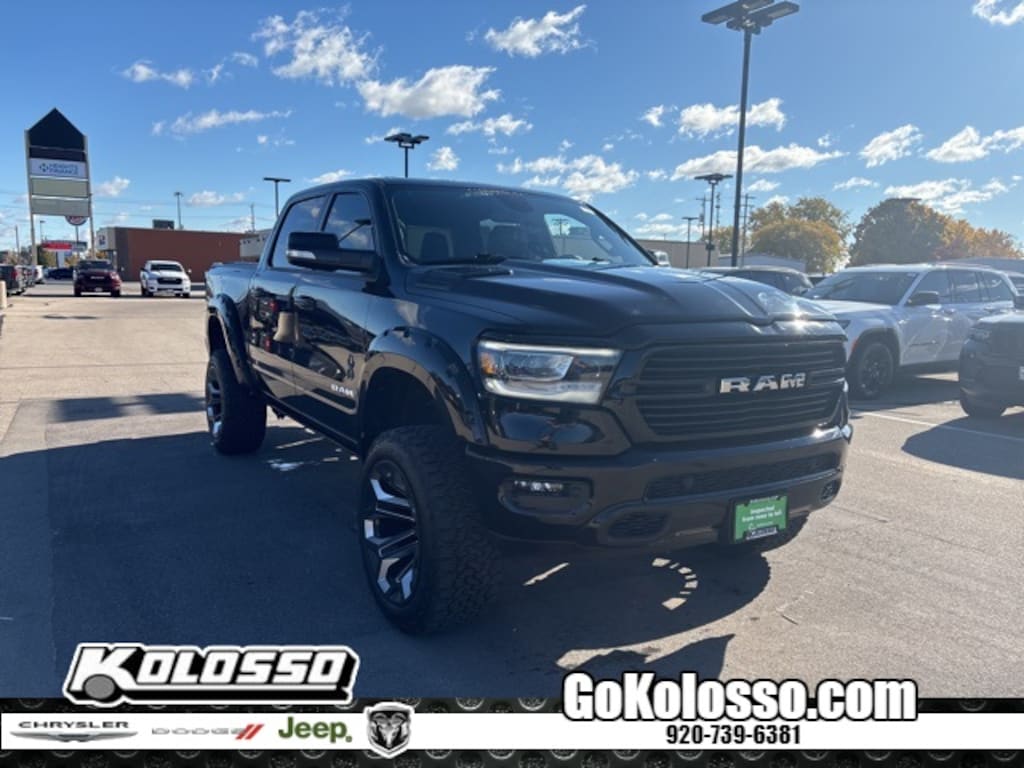 Certified 2021 Ram 1500 Black Widow Big Horn 4x4 Truck