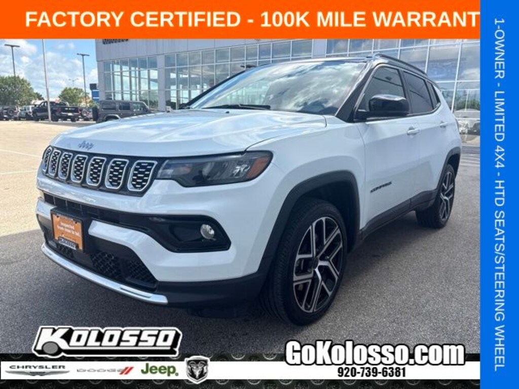 Certified 2025 Jeep Compass Limited SUV