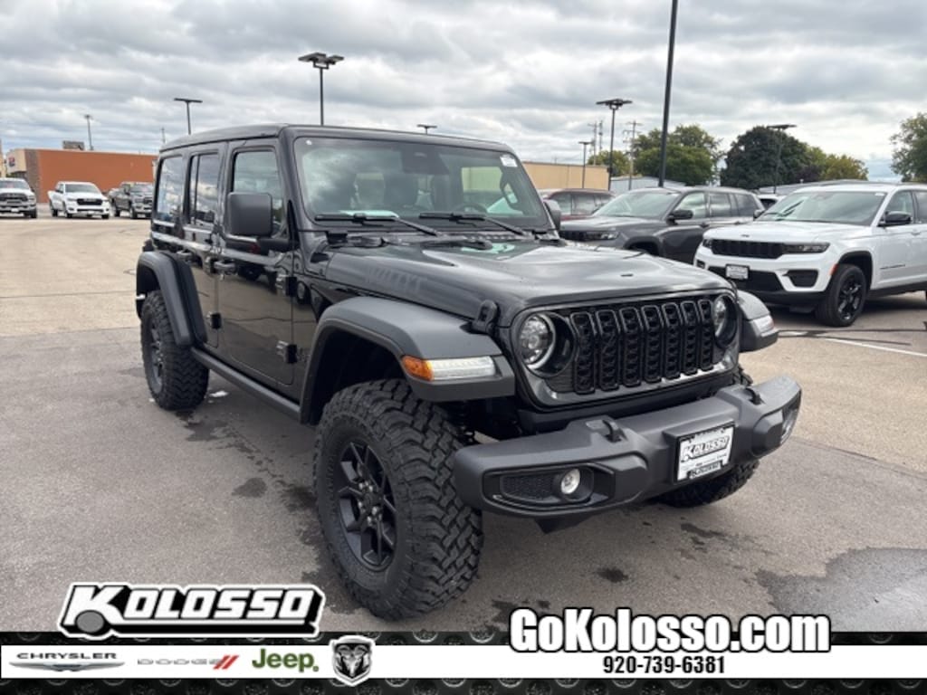 New 2026 Jeep Wrangler 4-DOOR WILLYS Sport Utility