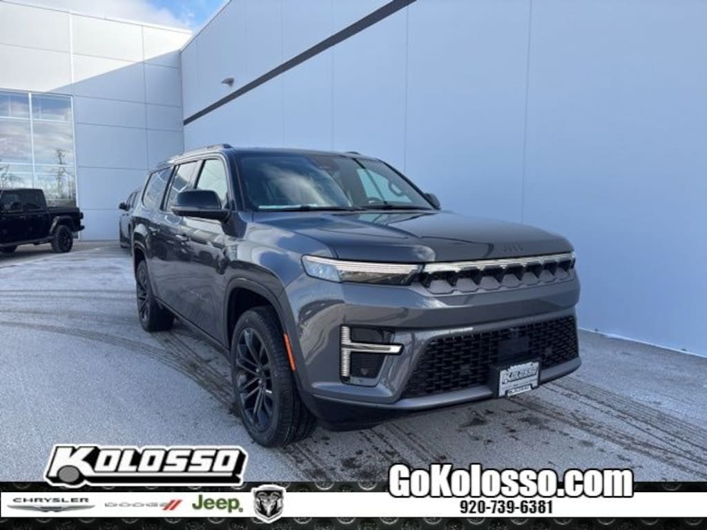 New 2026 Jeep Grand Wagoneer L SUMMIT OBSIDIAN 4X4 Sport Utility